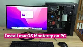 Cách cài đặt macOS 12 trên PC/Laptop