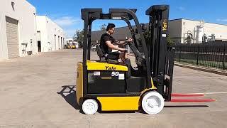 YALE ERC050 5,000lb Electric 36V #140N - Forklift for Sale