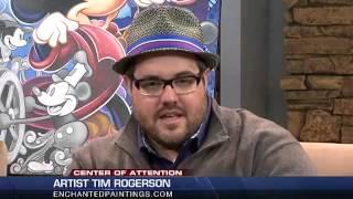 Disney Fine Artist - Tim Rogerson - on KDVR Fox Denver Good Day Nov 21, 2014