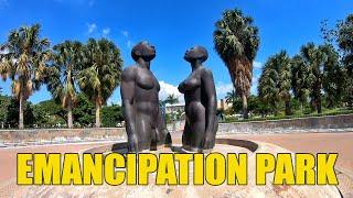 Emancipation Park, Jamaica #jamaica #emancipationpark #tourism #visit #vacation #park #fun #sun