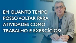 Em quanto tempo volto ao trabalho e aos exercícios após a bariátrica?