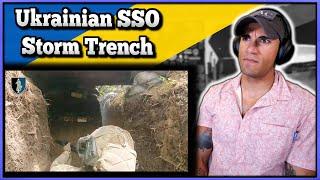 Marine reacts to Ukrainian Special Forces in Close Trench Combat