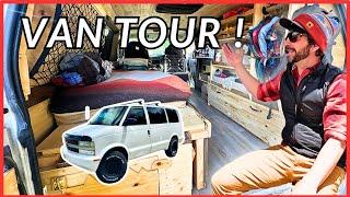 CHEVY ASTRO CAMPER VAN TOUR!