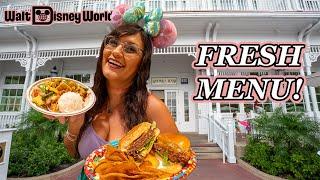 Gasparilla Island Grill NEW MENU  Disney World Grand Floridian food review