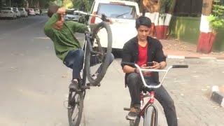 Bmx Cycle Stunts -short /reels videos Akram bmx ‍️ ft Arbaz