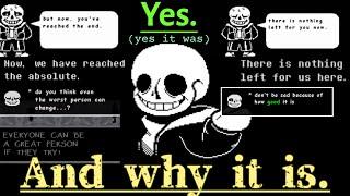 Was the Sans Fight even THAT Good?