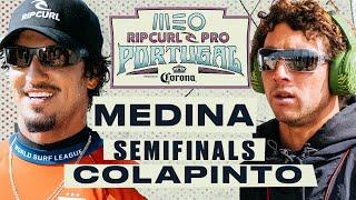 Gabriel Medina vs Griffin Colapinto | MEO Rip Curl Pro Portugal 2024 - Semifinals