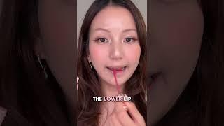 You're applying your lipstick wrong! 3D Lip Tutorial #makeup #koreanbeautyhack #makeuptutorial