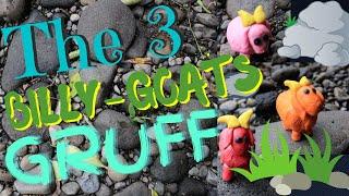 Three Billy Goats Gruff - English Fairy Tale made in Nature for Children