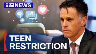 NSW premier pushing to restrict social media to teens under 16 | 9 News Australia