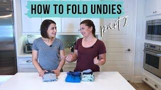 How To Fold Underwear Pt. 2 - Boxers, Briefs + Boxer Briefs