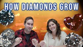 HOW DIAMONDS GROW | UNBOXING LAB GROWN DIAMONDS