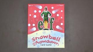 How To Play Elf Snowball Showdown Card Game