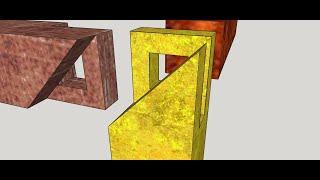 Three Way Miter & Square Joint