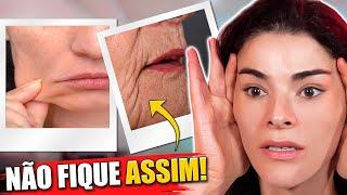 Melhore o ROSTO CAÍDO, RUGAS NA BOCA e Contorno Facial com Resultado Imediato e Permanente!