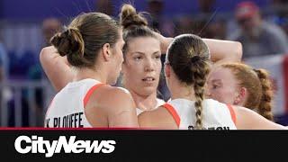 Canada's first 3-on-3 Olympic women's basketball team takes fourth place