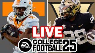 Tennessee at Vanderbilt - 11/30/24 Simulation (EA College Football 25)