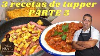 3 recetas de tupper distintas, fáciles y originales. parte 5