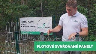 Plotové drátěné svařované panely (dílce) – Vysoká pevnost a životnost