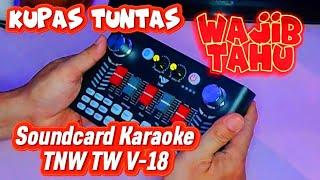 Peel Complete Soundcard Karaoke TNW TW-V18 2023 ft Mic Wifi SU601 |  Must Know Karaoke Cover Singers