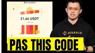 PASTE THIS CODE TO CLAIM 21$ EVERY HOUR FOR FREE ON BINANCE| MAKE MONEY ONLINE #freeusdt