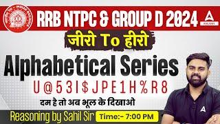 Alphabet Series Reasoning | Reasoning Tricks By Sahil Tiwari Sir | RRB NTPC/ RRB Group D 2024