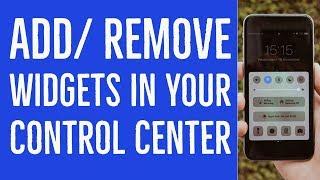 Add/ Remove Widgets from Control Center | Tech Relief