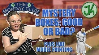 Are Mystery Boxes Worth It? Plus live model painting - The Monday Club with Jenny Kirk