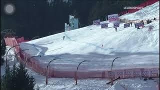 Ryan COCHRAN-SIEGLE BIG CRASH Kitzbühel 22.12.2021