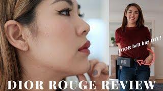 Dior Rouge Couture  set review + DIOR belt bag DIY!