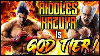 RIDDLES KAZUYA is GOD TIER! | #1 Kazuya Combos & Highlights | Best Kazuya | Smash Ultimate