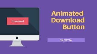 Animated Download Button HTML/CSS