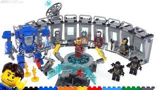 LEGO Marvel Avengers Iron Man Hall of Armor review! 76125