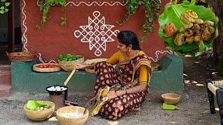 Kuzhi Paniyaram&Tomato roti pachadi - Made Traditionally|Gunta ponganalu|Traditional Life Style|