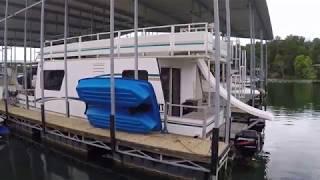 2004 Myacht 12 x 35 Pontoon Houseboat For Sale on Norris Lake TN - SOLD!