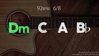 D Minor Sad Acoustic Guitar Ballad Backing Track Dm