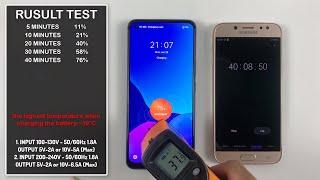 Realme 8 Pro Battery Charging Test with fast charging 50W