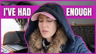 The weather gets TOO MUCH for me  | Outer Hebrides (Part 14) | VLOG 33