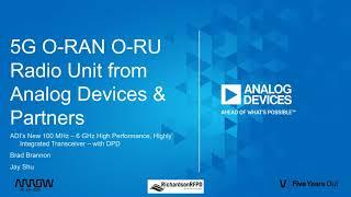 5G O-RAN O-RU Radio Unit