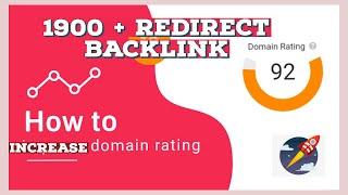 How to Increase Website Authority - Domain Rating