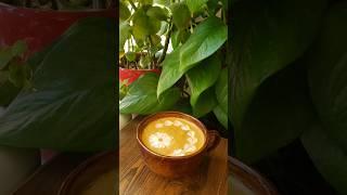 Latte Art with Milk Foam #latteart #asmr #coffeeart