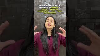 Mendelian Disorders v/s Chromosomal Disorders #biology #neet #shorts