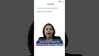 Revise Acetyl CoA in under a minute #neetpg2024 #ytshorts