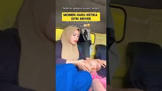 momen haru ketika istri driver truck pijat kepala suaminya ‼️#momenharu #driver #truck #istri #haru