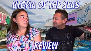 Utopia Of The Seas! Our Cruise Review! Very Mixed Opinions About This Ship!