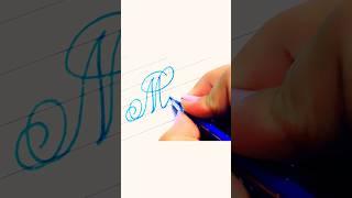 "Manik" in cursive writing #shorts #youtubeshorts #calligraphy #cursive #handwriting