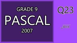 Pascal 2007 23