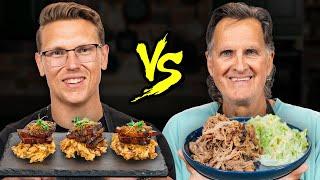 Gen Z vs. Millennial vs. Boomer Cooking Challenge (ft. Link's Dad)