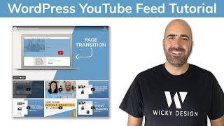 WordPress YouTube Feed Tutorial