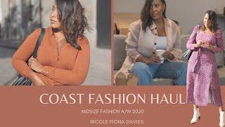 COAST FASHION HAUL | A/W 2020 | Denim For Big Bum's ? | Midi Dresses 2020 | Nicole Fiona Davies